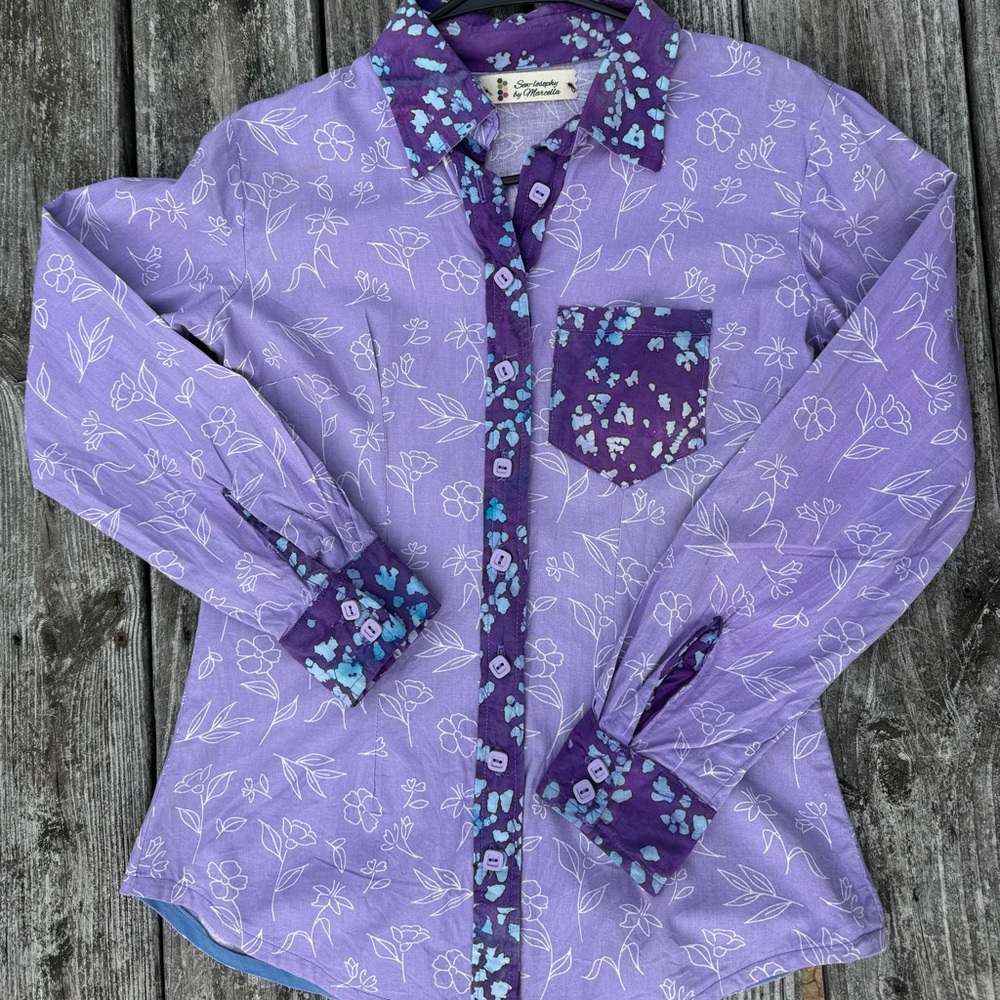 Women's Custom Sew-Losophy by Marcella Rodeo Shirt